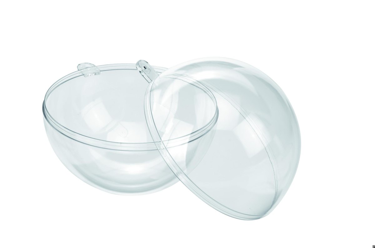 Acrylic ball divisible 12cm ø